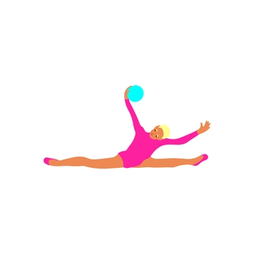 Free Simple Gymnastics Clipart to Edit Online