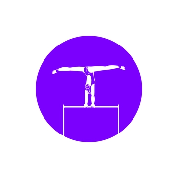 Free Gymnast Silhouette Clipart to Edit Online