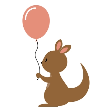 Free Kids Kangaroo Clipart to Edit Online