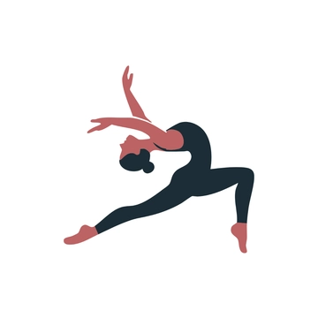 Free Gymnastics Pose Clipart to Edit Online