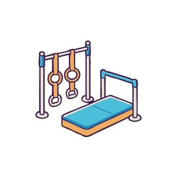Free Gymnastics Equipment Clipart to Edit Online