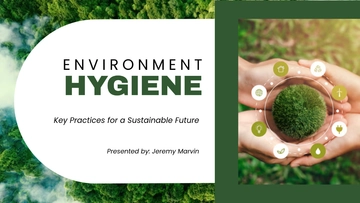 Free Environment Hygiene Presentation Template to Edit Online