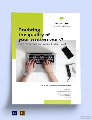 Freelancer Job Poster Template