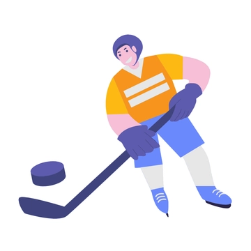 Free Fun Hockey Clipart to Edit Online