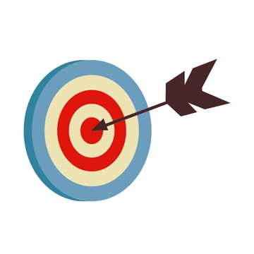 Free Cartoon Target Clipart to Edit Online