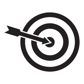 Free Target Icon Clipart to Edit Online