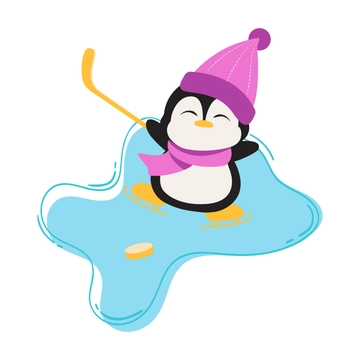 Free Cartoon Hockey Clipart to Edit Online