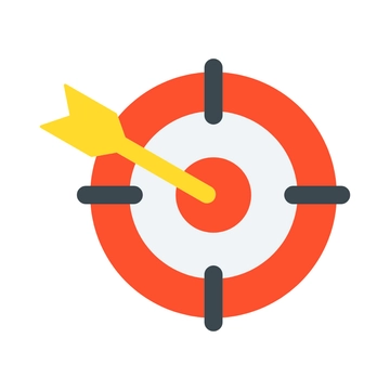 Free Simple Target Clipart to Edit Online