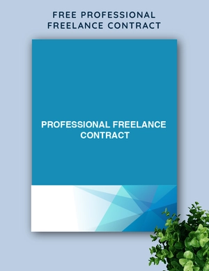 Professional Freelance Contract Template