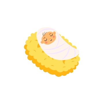 Free Baby Jesus Nativity Clipart to Edit Online