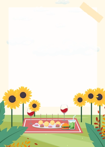 Free Sunflower Brunch Invitation Background Template to Edit Online
