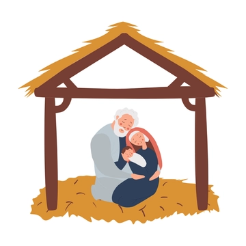 Free Nativity Clipart to Edit Online
