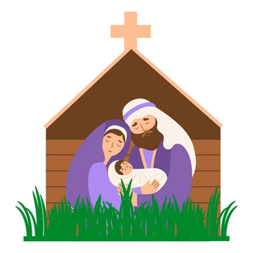 Free Nativity Scene Clipart to Edit Online