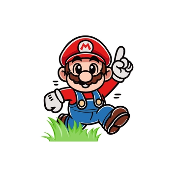 Free Cartoon Mario Clipart to Edit Online