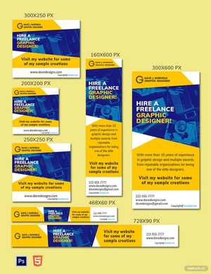 Freelancer Ads Template