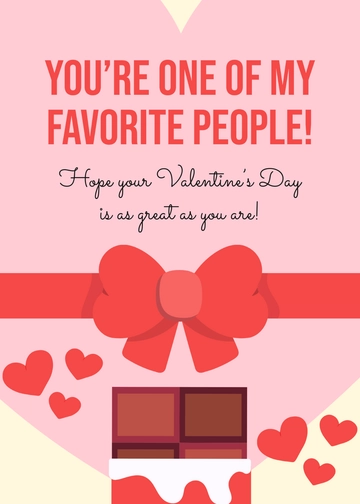 Free Valentine's Day for Students Template to Edit Online