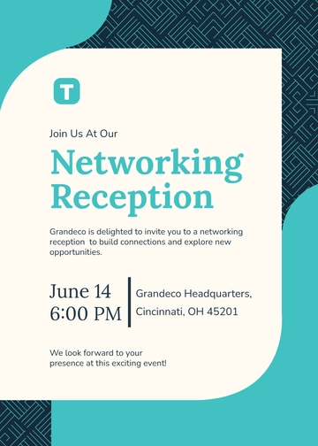 Free Sample Corporate Invitation Template to Edit Online