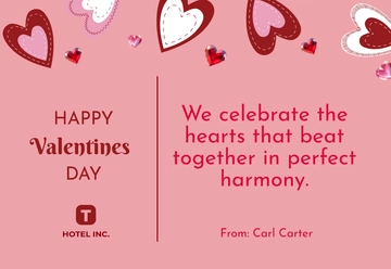 Free Printable Valentine's Day Card Template to Edit Online