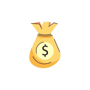 Free Simple Money Bag Clipart to Edit Online
