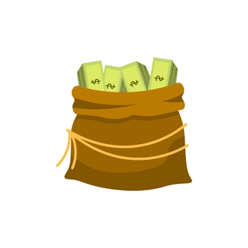 Free Transparent Money Bag Clipart to Edit Online