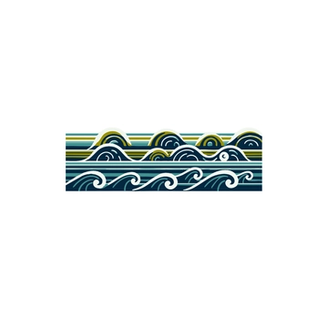Free Lake Waves Clipart to Edit Online