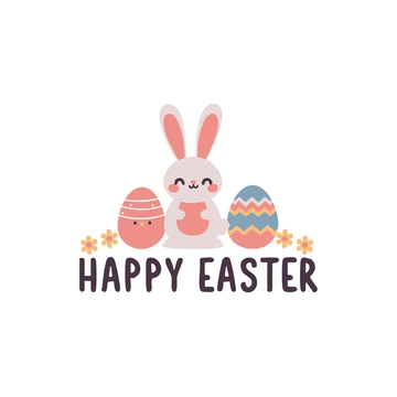 Free Happy Easter Clipart to Edit Online