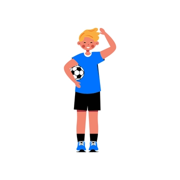 Free Soccer Player Clipart to Edit Online