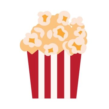 Free Popcorn Bucket Clipart to Edit Online