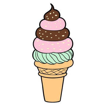 Free Ice Cream Sundae Clipart to Edit Online