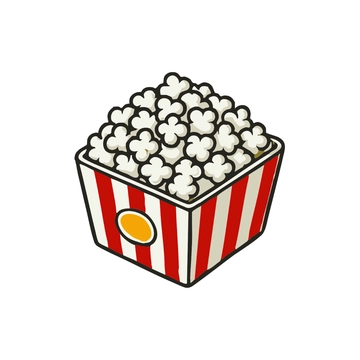 Free Popcorn Kernel Clipart to Edit Online