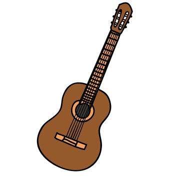 Free Simple Guitar Clipart to Edit Online
