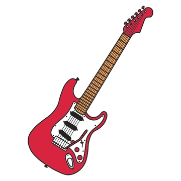 Free Electric Guitar Clipart to Edit Online