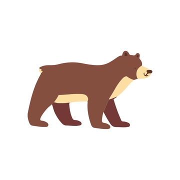 Free Simple Bear Clipart to Edit Online