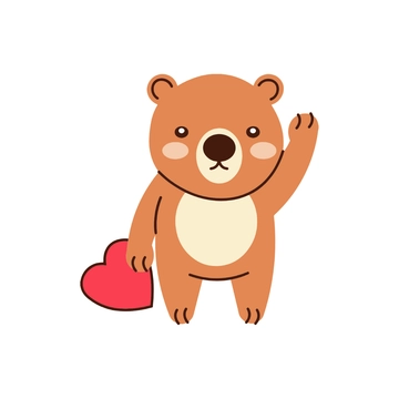 Free Cute Bear Clipart to Edit Online