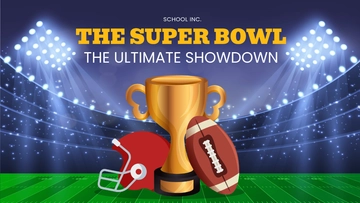 Free Super Bowl Presentation Template to Edit Online