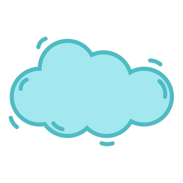 Free Simple Cloud Clipart to Edit Online