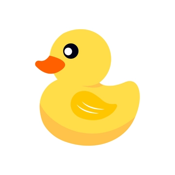 Free Simple Duck Clipart to Edit Online