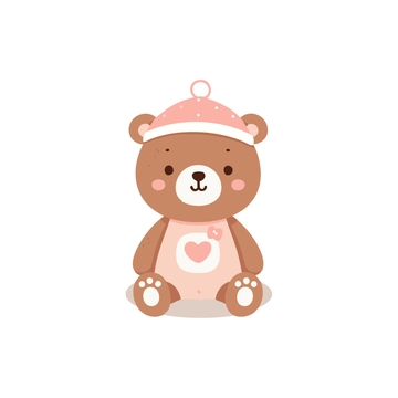 Free Baby Bear Clipart to Edit Online