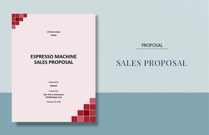 Sales Proposal Sample Template
