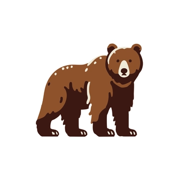 Free Grizzly Bear Clipart to Edit Online