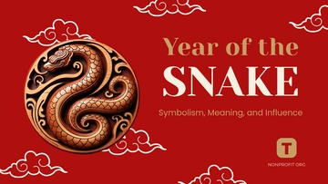 Free Snake Year Presentation Template to Edit Online