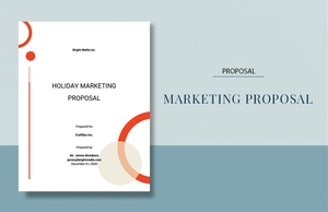 Marketing Proposal Sample Template
