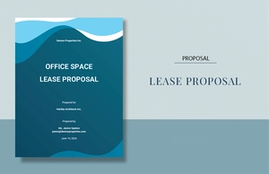Lease Proposal Sample Template