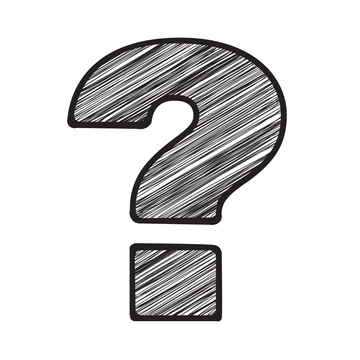 Free Doodle Question Mark Clipart to Edit Online