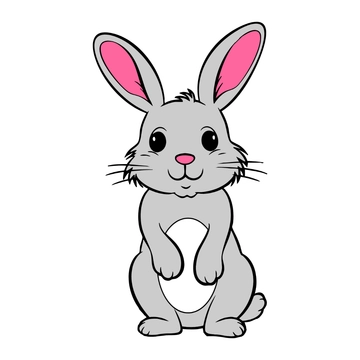 Free Bunny Clipart to Edit Online