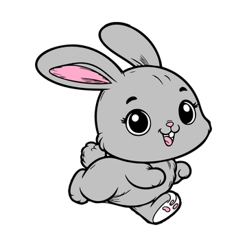 Free Cute Bunny Clipart to Edit Online