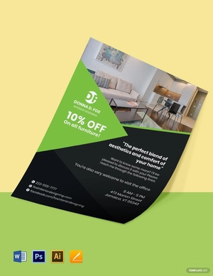 Freelancer Promotional Flyer Template