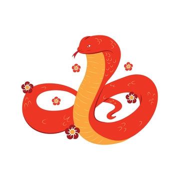 Free Snake Year Icon Template to Edit Online