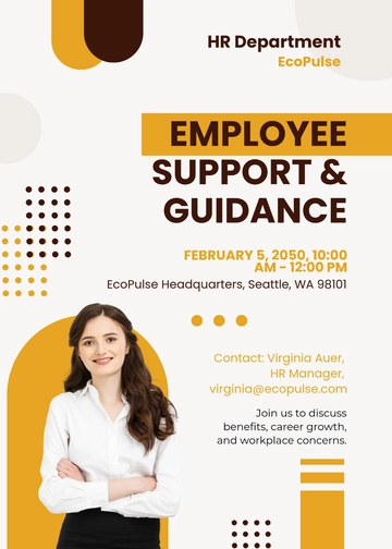Free HR Office Hour Invitation Template to Edit Online