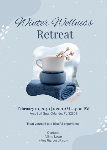 Free Stylish Spa Invitation Template to Edit Online